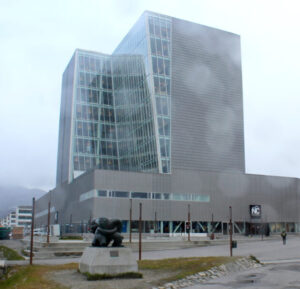 Greenland government tower, Nuuk foto J. Berglund (C)